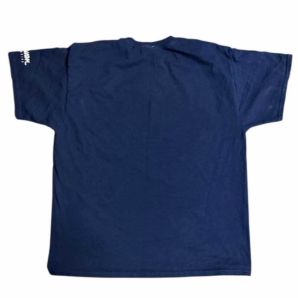 Classic Navy Short-Sleeve Crewneck Tee - Unbranded